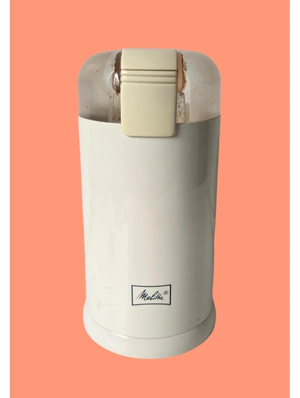 Melitta CG-2 Electric Blade Coffee Grinder 120W White Plastic - TESTED